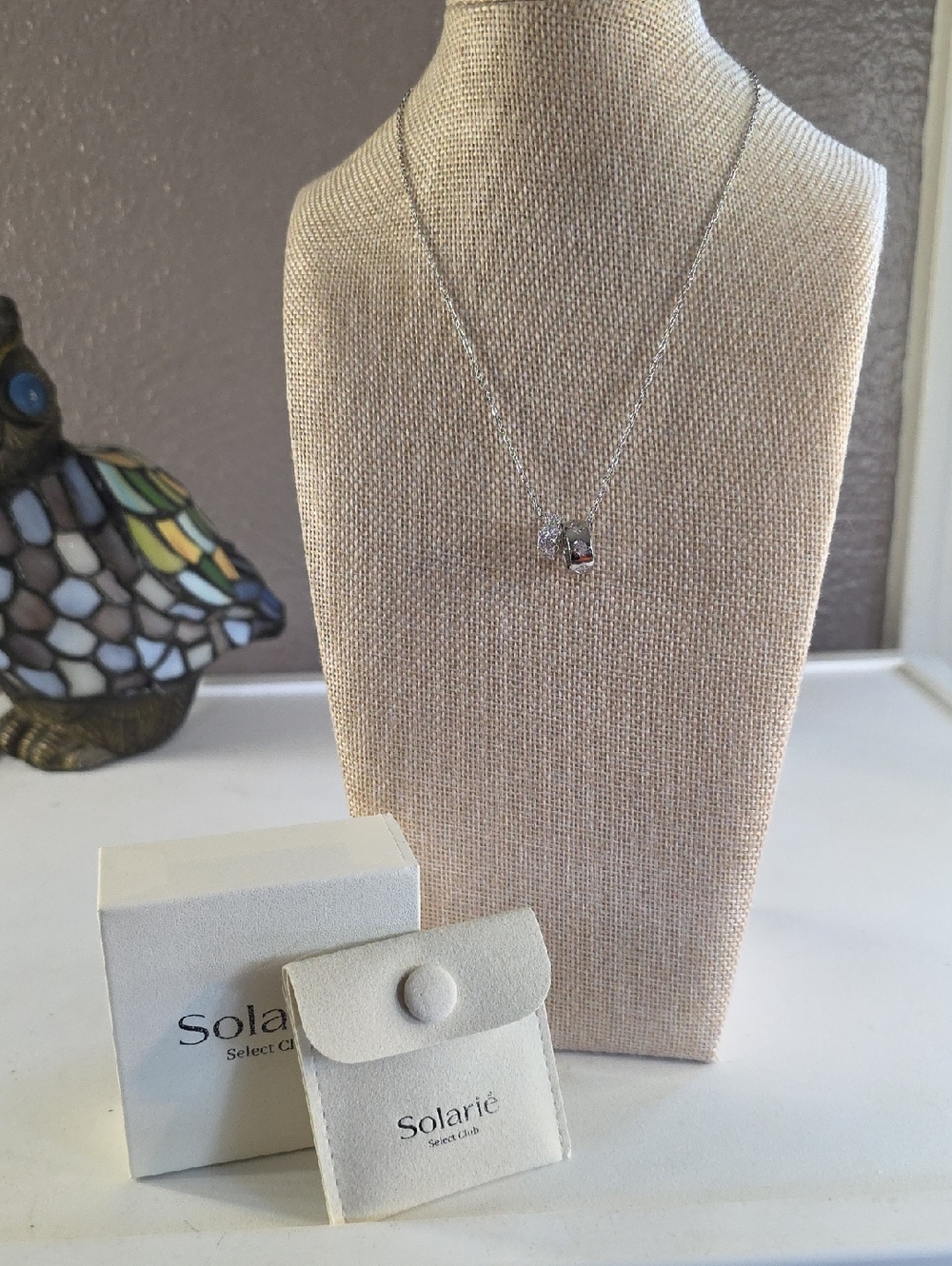 Solarie "Duo Radiance Necklace" - NWT